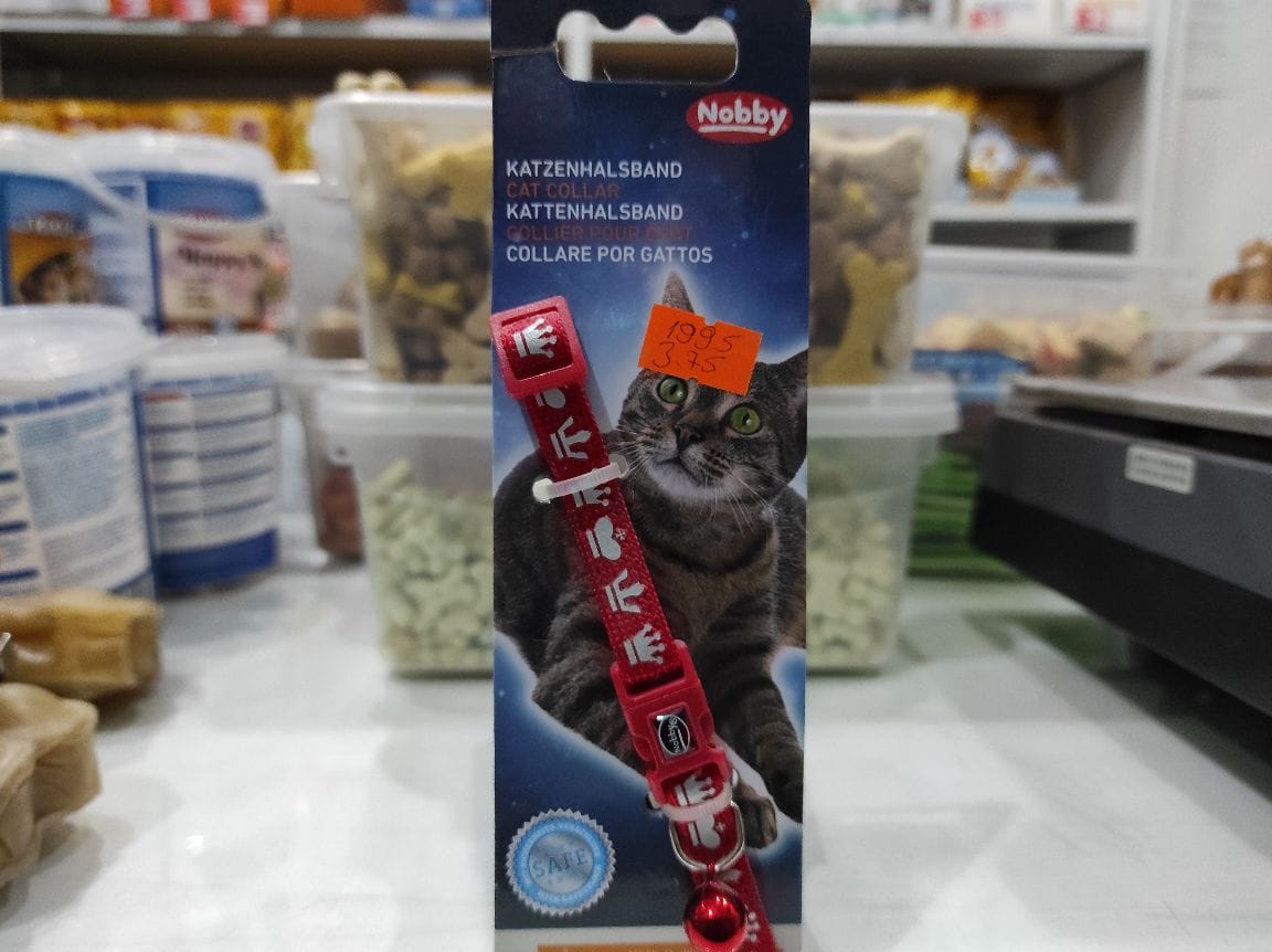 Ogrlica za mace crvena